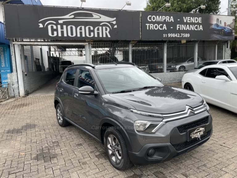 CITROËN - C3 - 2023/2023 - Cinza - R$ 69.900,00